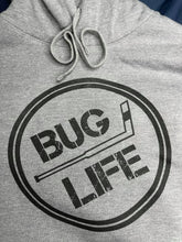 Load image into Gallery viewer, BUG Life Hoodie Grey - Black Logo
